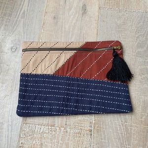 Handmade Anchal Zippered Case Pouch